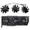 Cooling Fans Set for ZOTAC RTX3060 3060ti Thunderbolt GE PRO Graphics Card