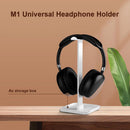 M1 Headphone Holder Hanger Earphone Desktop Display Stand Bracket (White) Newly