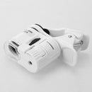 Universal 60X Phone Microscope Zoom Micro Camera Clip Lens w/ LED Light