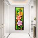 5D Rhinestone Picture DIY Flower Fruit Full Round Drill Art Diamond Painting Kit