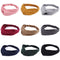 Winter Warm Cross Headband Twisted Knotted Headwrap Headwear Sports Hair Bands
