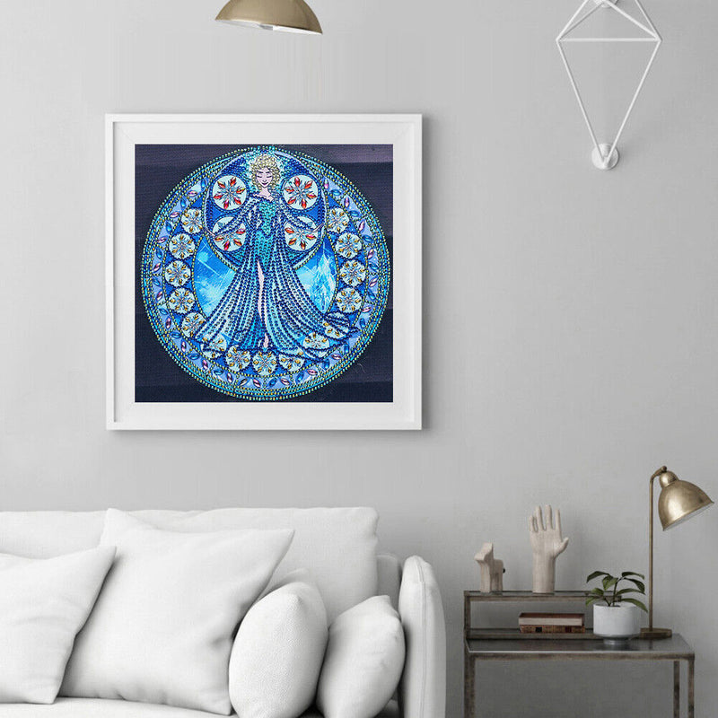 Special Shaped Girl Princess 5D DIY Diamond Painting Handwork Home Decor Craft