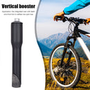 Bicycle Fork Stem Riser Rise Extender Handlebar Stem Adaptor (Black 22.2mm)