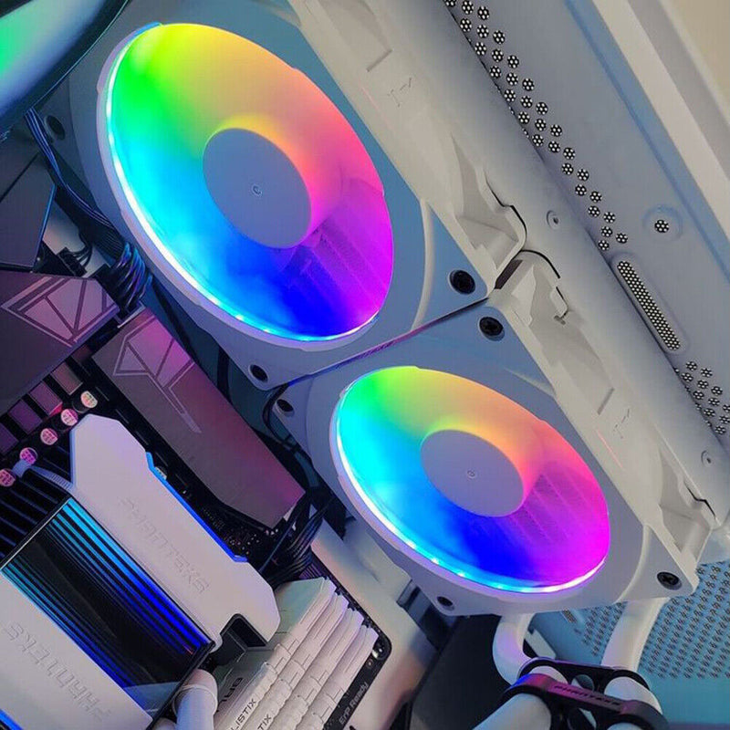 Phanteks Halos 120mm ARGB Colorful Fan Aperture PC Water Cooling Aperture
