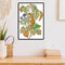 Part Embroidery Little Mouse Printed Cross Stitch 14CT 2 Strands Cotton Kit