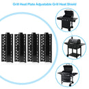 4pcs Adjustable BBQ Grill Heat Plate Shield Tent Kits Camping Equipment