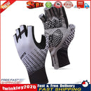 Non-Slip Half Finger Bike Cycling Gloves Sunscreen Fingerless Gloves (M) Newly