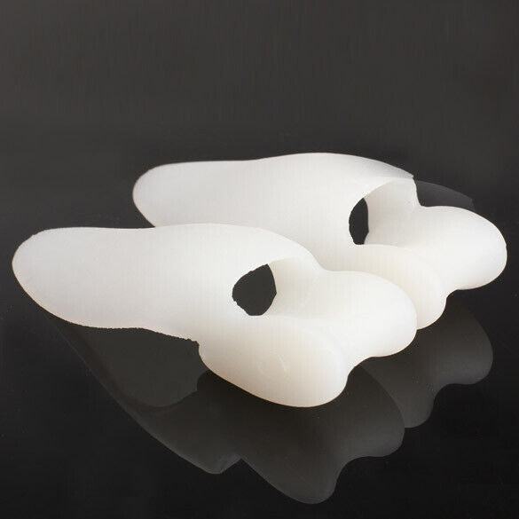 2PCS Gel Toe Separators Stretchers Alignment Bunion Pain Relief