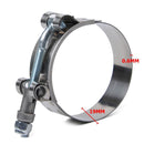 4pcs Heavy Duty Stainless Steel T-Bolt Clamps Turbo Coupler Intake Intercooler