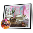 5D DIY Diamond Painting Bathtub Full Drill Rhinestone Mosaic Art Picture Kit