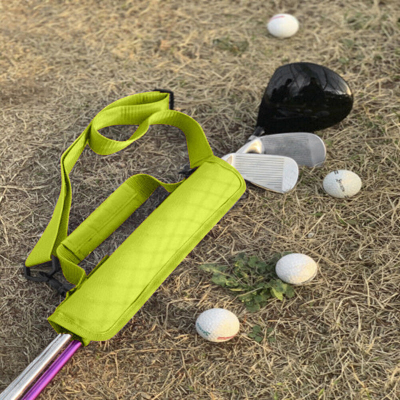 Lightweight Golf Club Carrier Bag Portable Travel Adjustable Shoulder Strap B