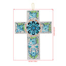 DIY Diamond Painting Cross Pendant Acrylic Mosaic Kit Rhinestone Hanging Arts