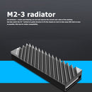 M.2 2280 SSD Hard Disk Heat Dissipation Fin Aluminum Alloy Heat Sink for PC