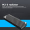 M.2 2280 SSD Hard Disk Heat Dissipation Fin Aluminum Alloy Heat Sink for PC