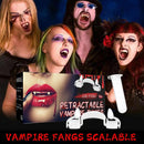 Halloween Party Retractable Teeth Dracula Teeth For Werewolf Zombie Fang Z5C0