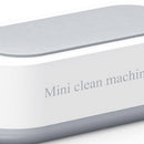 Ultrasonic Jewelry Cleaner Jewelry Glasses Watch Cleaning (Battery White)