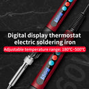 13pcs Electric Weld Soldering Iron Pencil Adjustable 60W LCD Display Repair