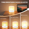 #A 7 Color Changing Table Lamp USB Rechargeable Touch Dimmable RGB Night Lights