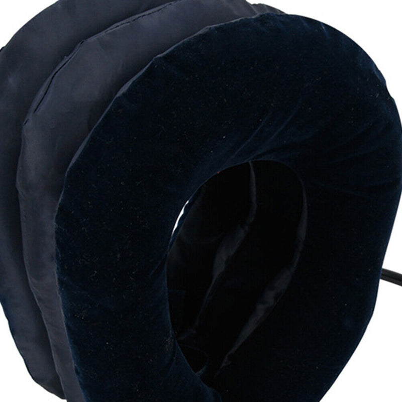 Inflatable Neck Stretcher Thick Air Cervical Traction Support Pillow Health
