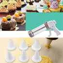 Cookie Press Kit Biscuit Maker Cake Pastry Syringe Making Extruder DIY G9G2