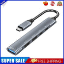Type C to USB 2.0 USB 3.0 PD HUB Adapter 5 Ports USB Dock Station Splitter