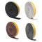 10pc Self-adhesive Soundproofing Anti Collision Window Seal Strip 10m Black