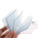 Transparent Glitter Name Card Film Postcard Photography Albums Photo Albums
