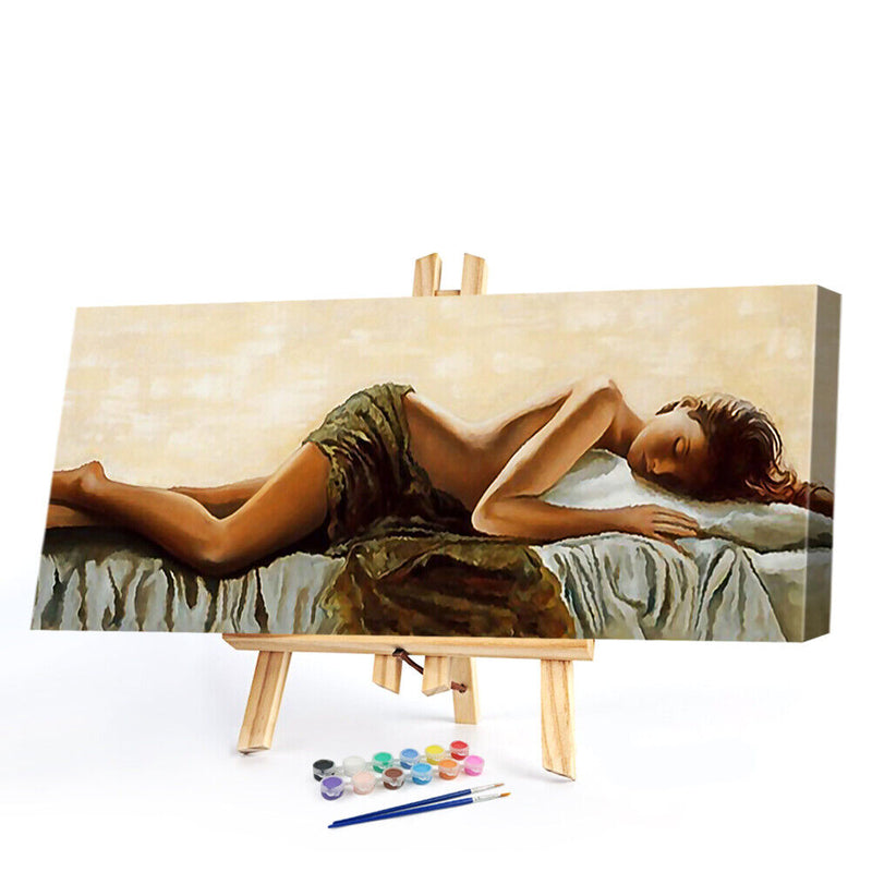 Sleeping Beauty Zero Basis Paint by Number Kits Kill Time Picture Colouring Kits