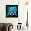 Handmade DIY Full Round Drill Diamond Painting 5D Shiny Cancer Poster Kit