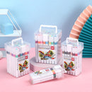 Permanent Highlighter Pen Watercolor Marker Double-ended Fineliners pen