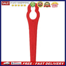 50pcs Plastic Gourd Shaped Lawn Mower Grass Trimmer Blade for Garden Tool Par