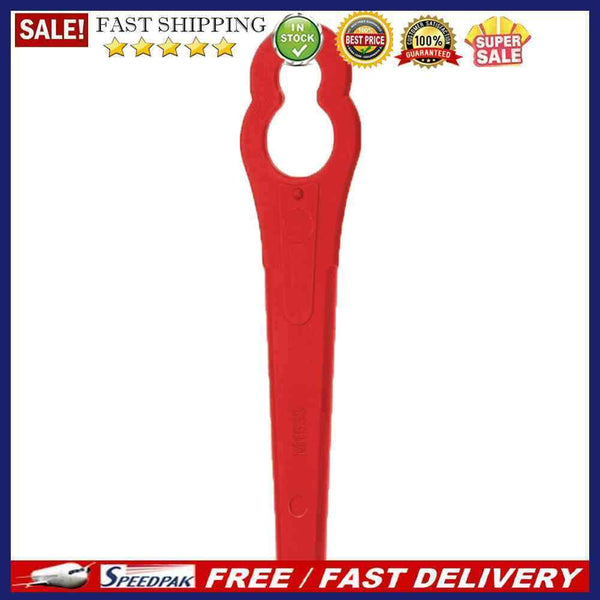 50pcs Plastic Gourd Shaped Lawn Mower Grass Trimmer Blade for Garden Tool Par