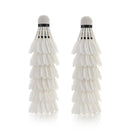 Head White Badminton rackets Soft Texture Shuttlecocks Goose Feather Birdies