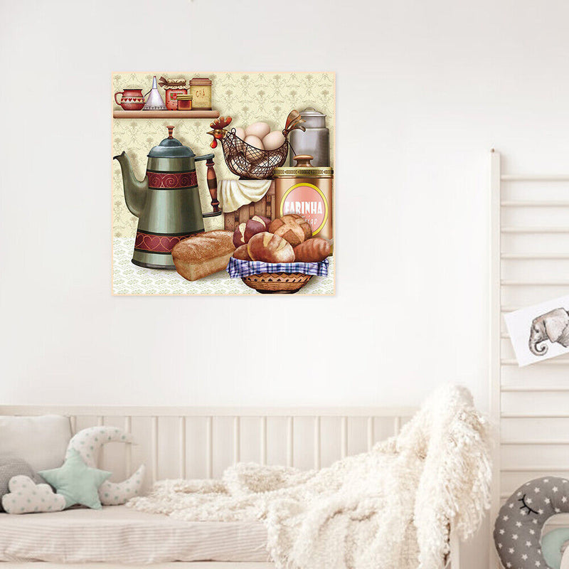 5D DIY Diamond Painting Kitchen Full Square Drill Mosaic Home Decoration Gi