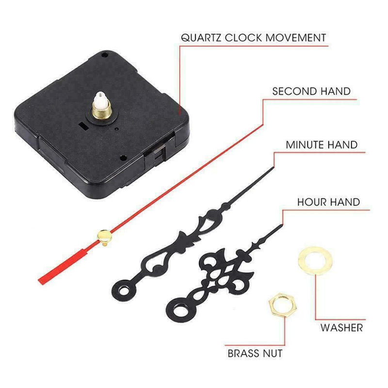 Silent Wall Quartz Pendulum Clock Movement Mechanism High Replacement V9V2