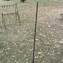 Outdoor Camping Portable Lamp Pole Tent Table Picnics Double Hook Light Holder