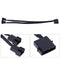 4pin IDE Molex to 2-Port 3Pin/4Pin Cooler Cooling Fan Splitter Power Cable