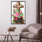 Diamond Painting Kit Flower Cross Full Square Drill Rhinestone DIY Decorati