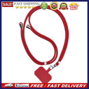 Universal Crossbody Patch Phone Lanyards with Buckle Adjustable Anti-lost Rop
