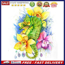 Animals in Flowers Partial Oil Paint By Numbers Kit DIY Wall Art Picture Craf