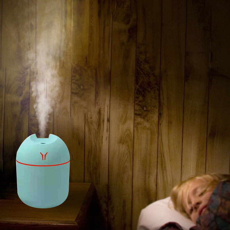 Ultrasonic Air Humidifier Aroma Sprayer USB Essential Oil Diffuser Mist Maker