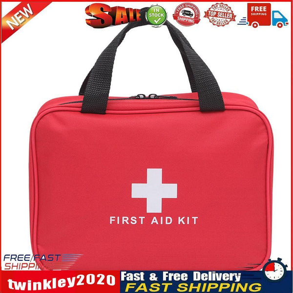 Large Handheld First Aid Kits Pouch Multi-Layer Portable Medical Kit Bag Newly