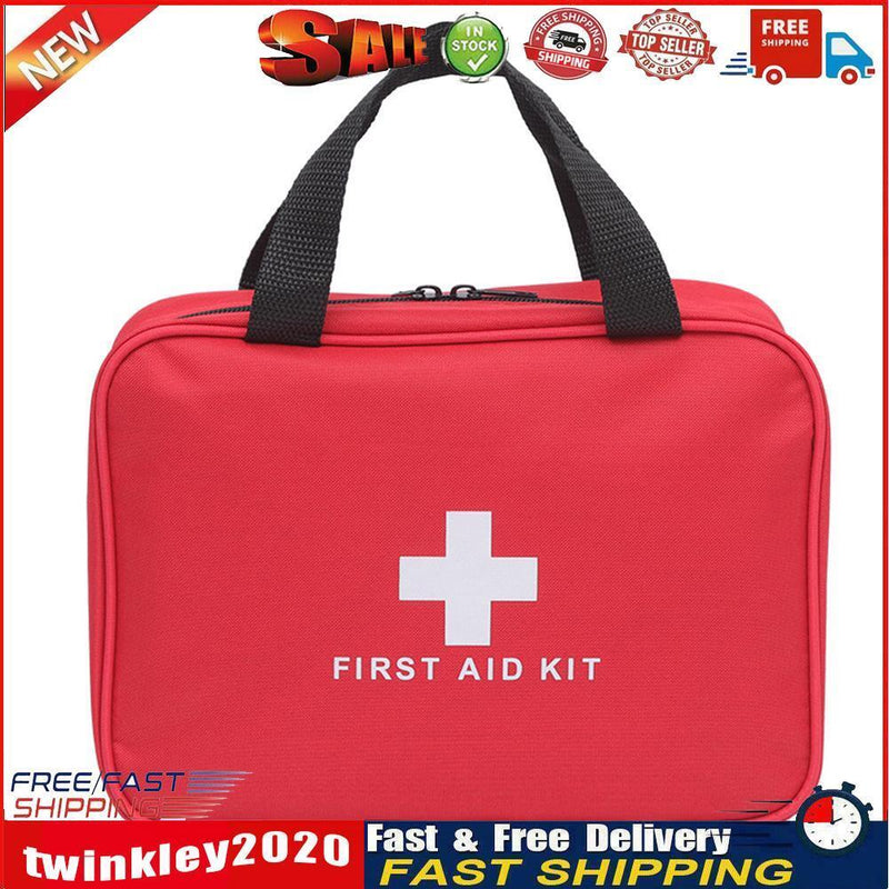 Large Handheld First Aid Kits Pouch Multi-Layer Portable Medical Kit Bag Newly