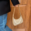 Daisy Flower Straw Women Handbag Summer Beach Holiday Woven Leather Ladies Totes