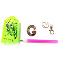 DIY Key Chain Diamond Painting Letters Women Bag Keyring Pendant Gift (G) Newly