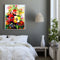 Hand Painted DIY Beautiful Flowers Oil Canvas Paint By Numbers Drawing Kit
