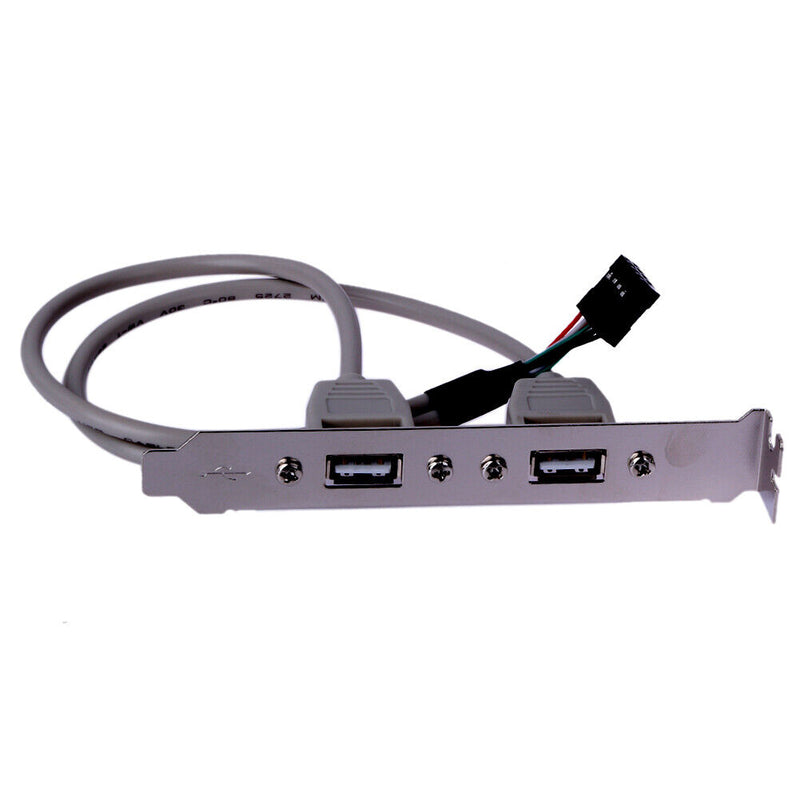 Motherboard USB 2.0 Cable Adapter Rear Disk Holder