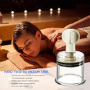 Rotating Handle Vacuum Suction Cupping Family Therapy Cupping Cups (5.9cm) Newly