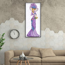 5D DIY Special-shape Diamond Painting Dress Lady Partial Drill Art (Y049) Newly