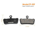 Mountain Bike Metal Disc Brake Pads for Shimano M446 355 395 BB5 (TP-02F)